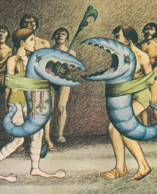 Fantastic Planet / Silent Running Vintage two-sided book page of Movie Posters 10 x 14″