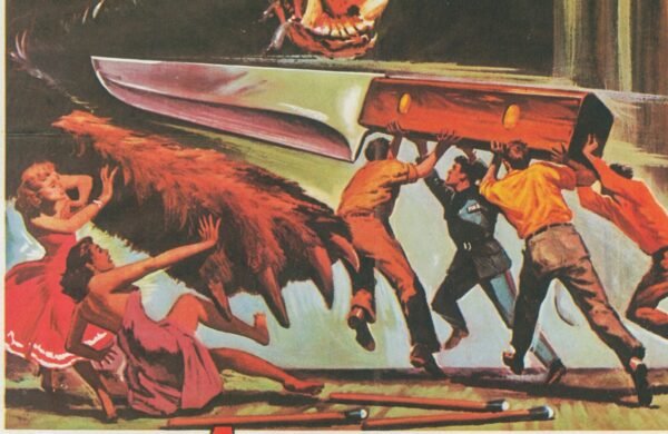 Attack of the 50 Ft. Woman / Attack of the Puppet People Vintage two-sided book page of Movie Posters 10 x 14" (Copy) - Image 3