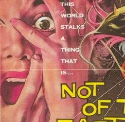 Not of this Earth / The Mole People Vintage two-sided book page of Movie Posters 10 x 14"