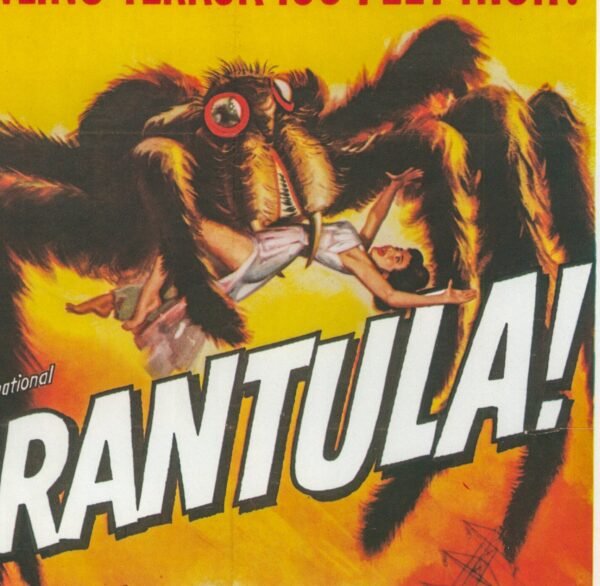 Tarantula! / Curucu Beast of the Amazon Vintage two-sided book page of Movie Posters 10 x 14"