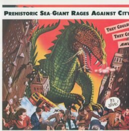 The Beast From 20,000 Fathoms / The War of the Worlds Vintage two-sided book page of Movie Posters 10 x 14"