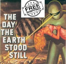 The Day the Earth Stood Still / When Planets Collide Vintage two-sided book page of Movie Posters 10 x 14"
