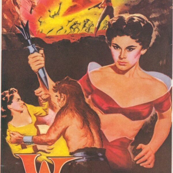 This Island Earth / World without End & The Man Who Turned to Stone Vintage two-sided book page of Movie Posters 10 x 14" - Image 5