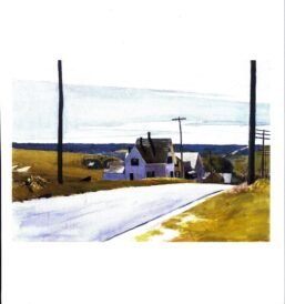 Edward Hopper "High Road" 1931 Vintage art book print