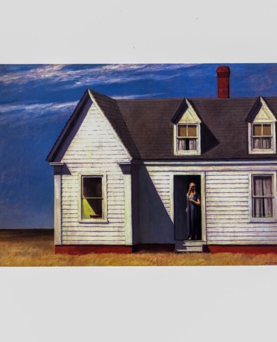 Edward Hopper vintage print “High Noon” 1949 Vintage art book print