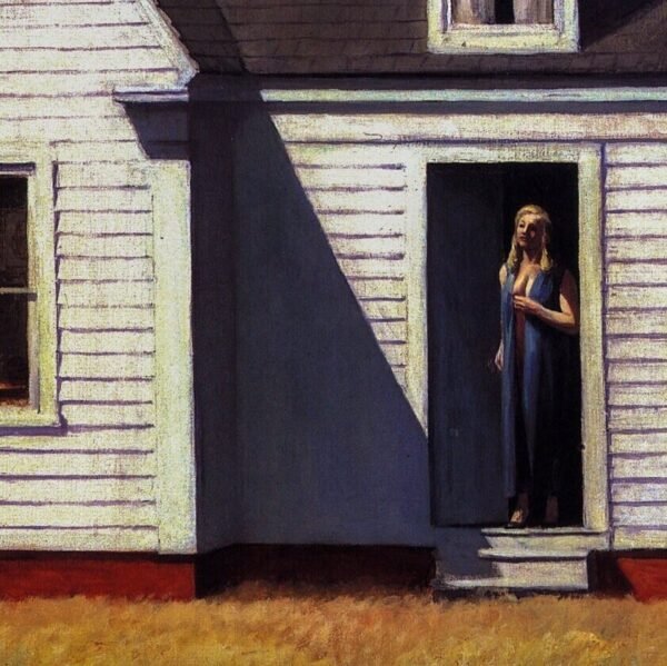 Edward Hopper vintage print "High Noon" 1949 Vintage art book print - Image 2