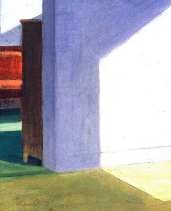 Edward Hopper vintage print “Rooms by the Sea” 1951 Vintage art book print