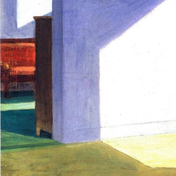 Edward Hopper vintage print "Rooms by the Sea" 1951 Vintage art book print - Image 2
