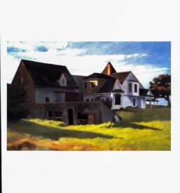 Edward Hopper "Cape Code Afternoon" 1936 Vintage art book print