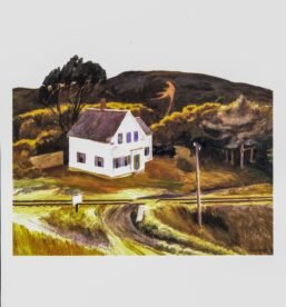 Edward Hopper "Captain Kelly's House" 1931 Recovered vintage art book print